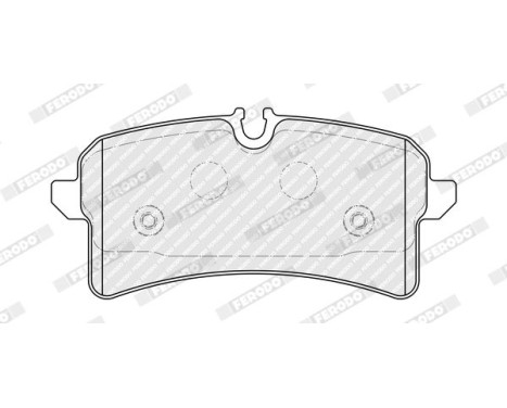 Brake pad set, disc brake FDB5383 Ferodo, Image 2
