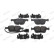 Brake pad set, disc brake FDB5384 Ferodo, Thumbnail 2