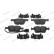 Brake pad set, disc brake FDB5384 Ferodo, Thumbnail 3