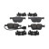 Brake pad set, disc brake FDB5384 Ferodo, Thumbnail 2