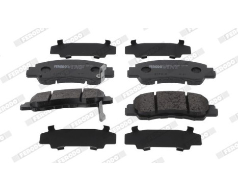 Brake pad set, disc brake FDB5386 Ferodo, Image 2