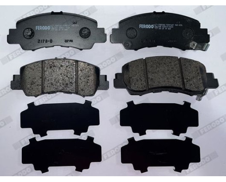 Brake pad set, disc brake FDB5386 Ferodo, Image 3