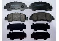 Brake pad set, disc brake FDB5386 Ferodo