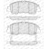 Brake pad set, disc brake FDB5386 Ferodo, Thumbnail 2