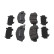 Brake pad set, disc brake FDB5386 Ferodo, Thumbnail 3