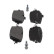 Brake pad set, disc brake FDB5387 Ferodo, Thumbnail 6