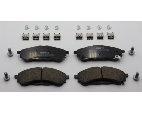Brake pad set, disc brake FDB5390 Ferodo