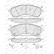 Brake pad set, disc brake FDB5390 Ferodo, Thumbnail 2