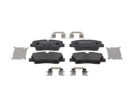 Brake pad set, disc brake FDB5391 Ferodo