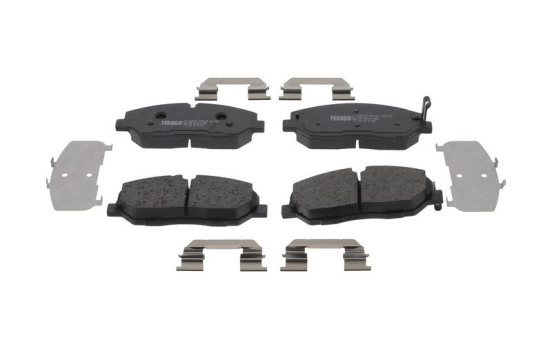 Brake pad set, disc brake FDB5397 Ferodo