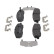 Brake pad set, disc brake FDB5397 Ferodo, Thumbnail 3