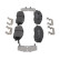 Brake pad set, disc brake FDB5397 Ferodo, Thumbnail 5