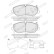 Brake pad set, disc brake FDB5403 Ferodo, Thumbnail 2