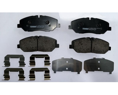 Brake pad set, disc brake FDB5403 Ferodo
