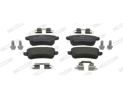 Brake pad set, disc brake FDB5404 Ferodo