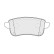 Brake pad set, disc brake FDB5404 Ferodo, Thumbnail 2