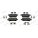 Brake pad set, disc brake FDB5404 Ferodo, Thumbnail 2