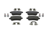 Brake pad set, disc brake FDB5404 Ferodo