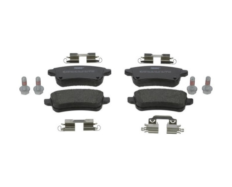 Brake pad set, disc brake FDB5404 Ferodo