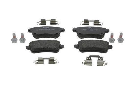 Brake pad set, disc brake FDB5404 Ferodo