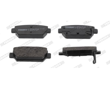 Brake pad set, disc brake FDB5406 Ferodo, Image 3