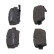 Brake pad set, disc brake FDB5406 Ferodo, Thumbnail 4