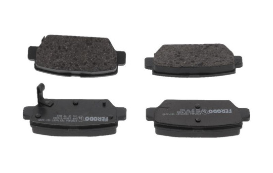 Brake pad set, disc brake FDB5406 Ferodo, Image 5