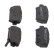 Brake pad set, disc brake FDB5406 Ferodo, Thumbnail 6