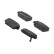 Brake pad set, disc brake FDB5406 Ferodo, Thumbnail 7
