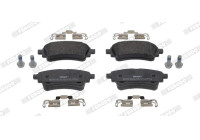 Brake pad set, disc brake FDB5410 Ferodo
