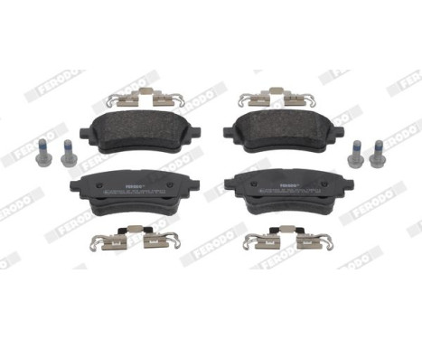 Brake pad set, disc brake FDB5410 Ferodo