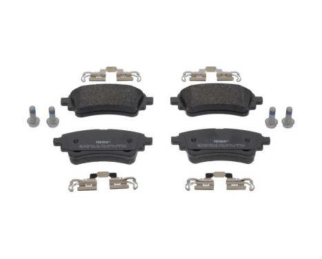 Brake pad set, disc brake FDB5410 Ferodo