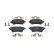 Brake pad set, disc brake FDB5410 Ferodo