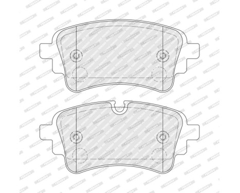Brake pad set, disc brake FDB5410 Ferodo, Image 2
