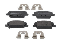 Brake pad set, disc brake FDB5411 Ferodo