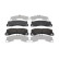 Brake pad set, disc brake FDB5417 Ferodo, Thumbnail 3