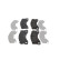 Brake pad set, disc brake FDB5417 Ferodo, Thumbnail 5