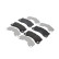 Brake pad set, disc brake FDB5417 Ferodo, Thumbnail 8