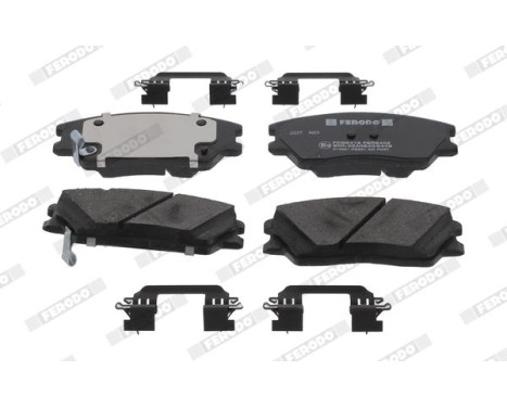 Brake pad set, disc brake FDB5418 Ferodo