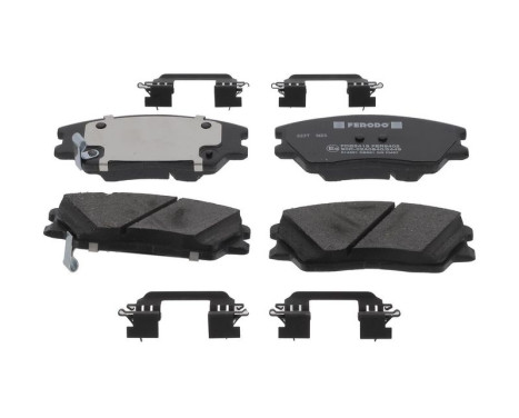 Brake pad set, disc brake FDB5418 Ferodo