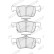Brake pad set, disc brake FDB5421 Ferodo, Thumbnail 2