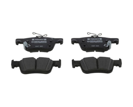 Brake pad set, disc brake FDB5421 Ferodo