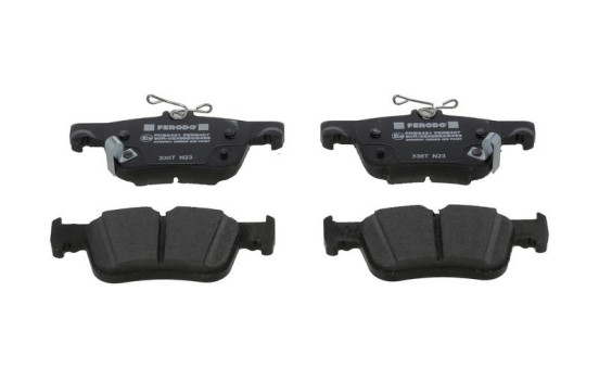Brake pad set, disc brake FDB5421 Ferodo