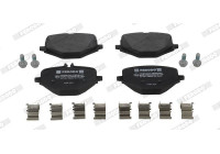 Brake pad set, disc brake FDB5422 Ferodo