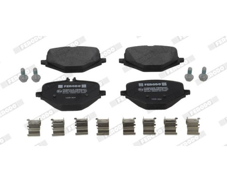 Brake pad set, disc brake FDB5422 Ferodo