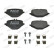 Brake pad set, disc brake FDB5422 Ferodo, Thumbnail 3