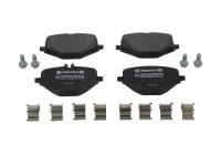 Brake pad set, disc brake FDB5422 Ferodo