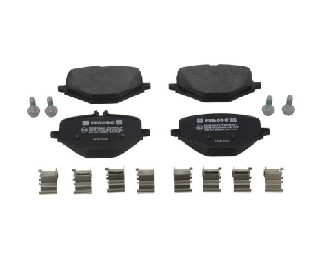 Brake pad set, disc brake FDB5422 Ferodo