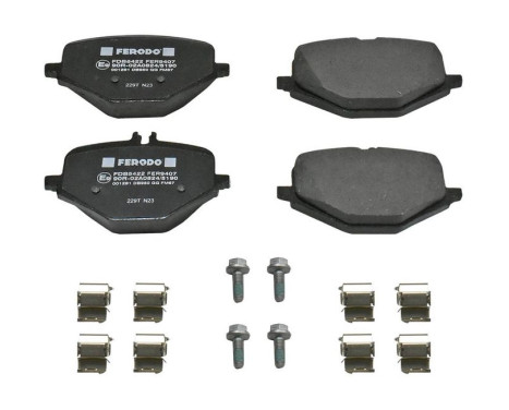 Brake pad set, disc brake FDB5422 Ferodo, Image 2