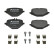 Brake pad set, disc brake FDB5422 Ferodo, Thumbnail 2